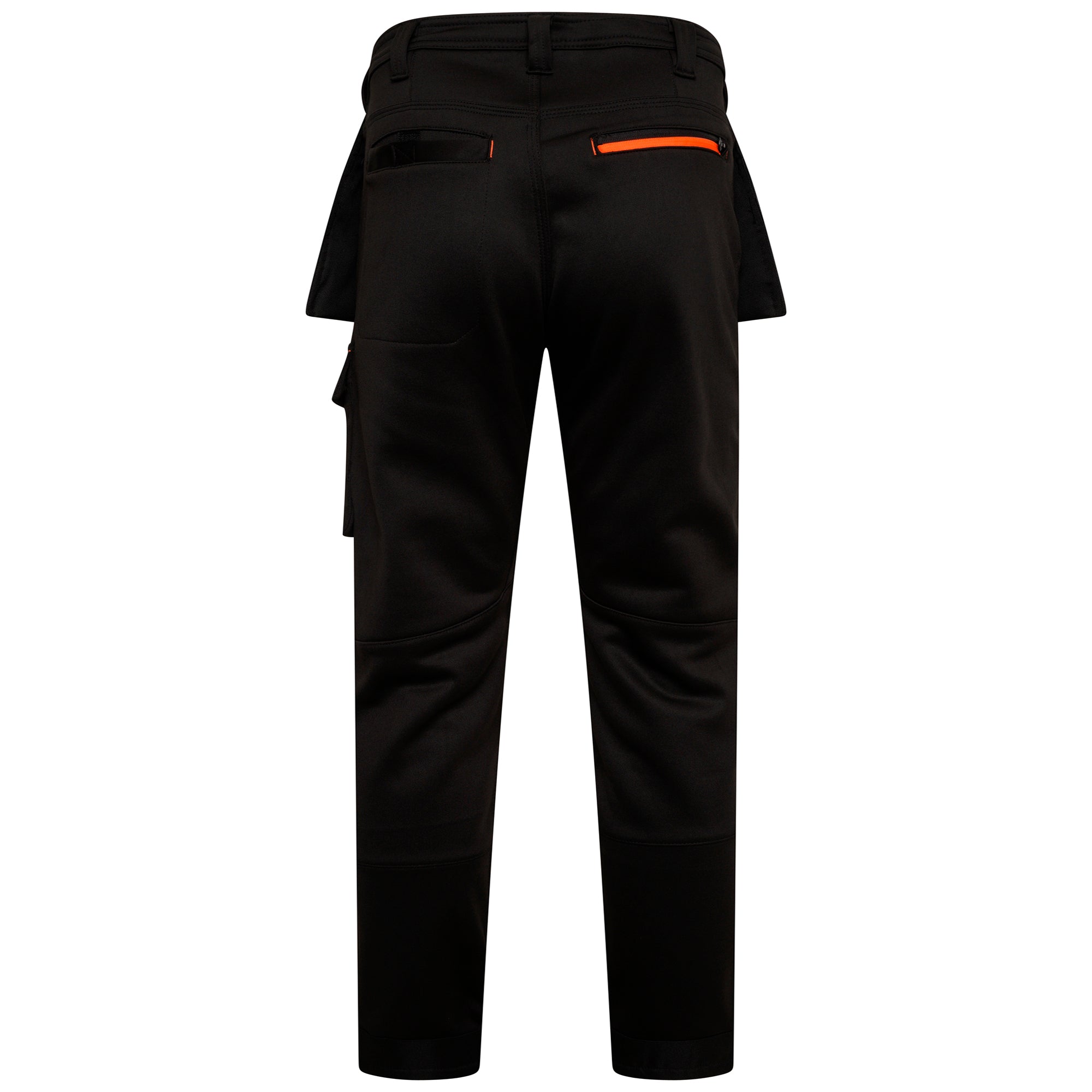 Professional Tactical Threads Strategic Men's Polyester Workwear Trousers - Black