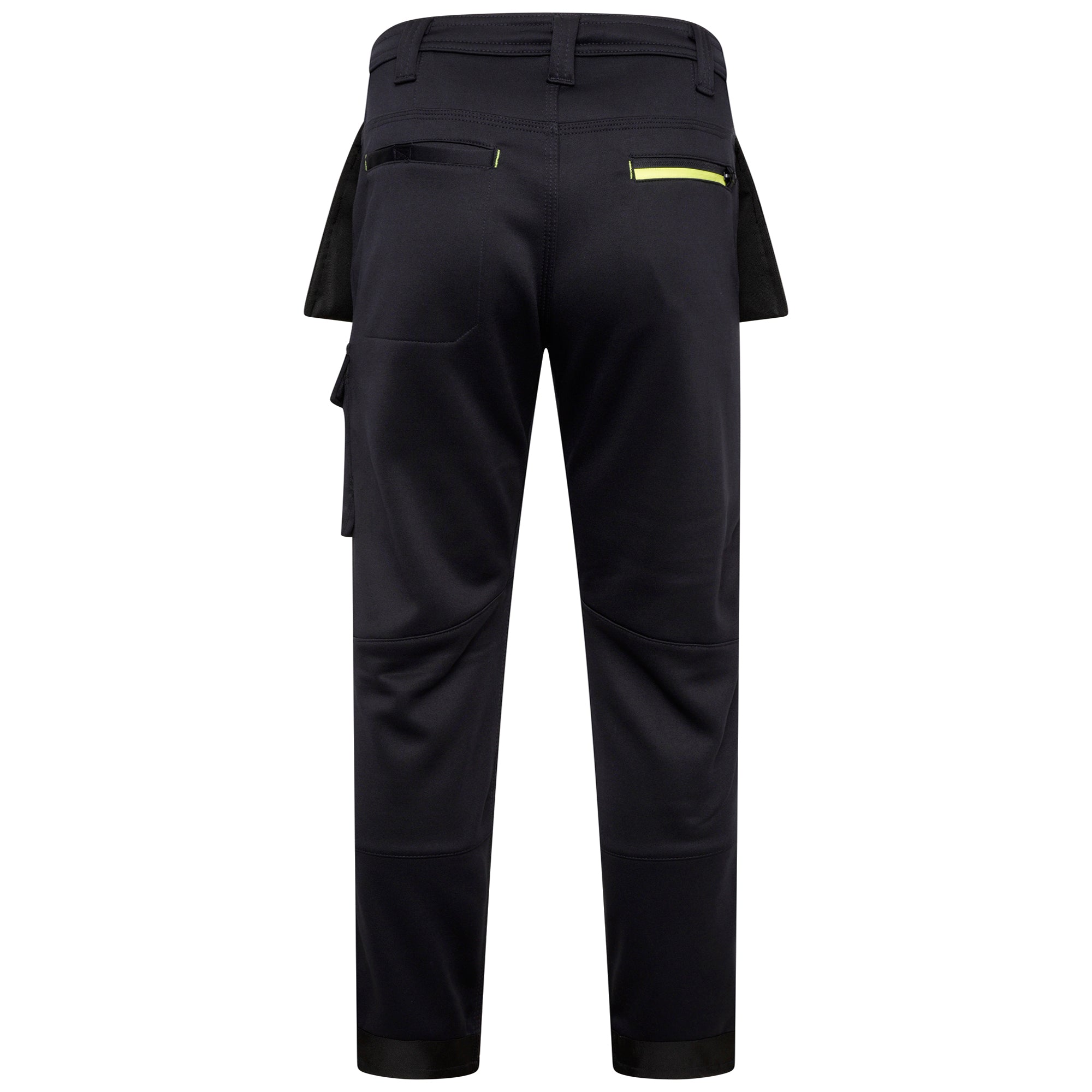 Professional Tactical Threads Strategic Men's Polyester Workwear Trousers - Black