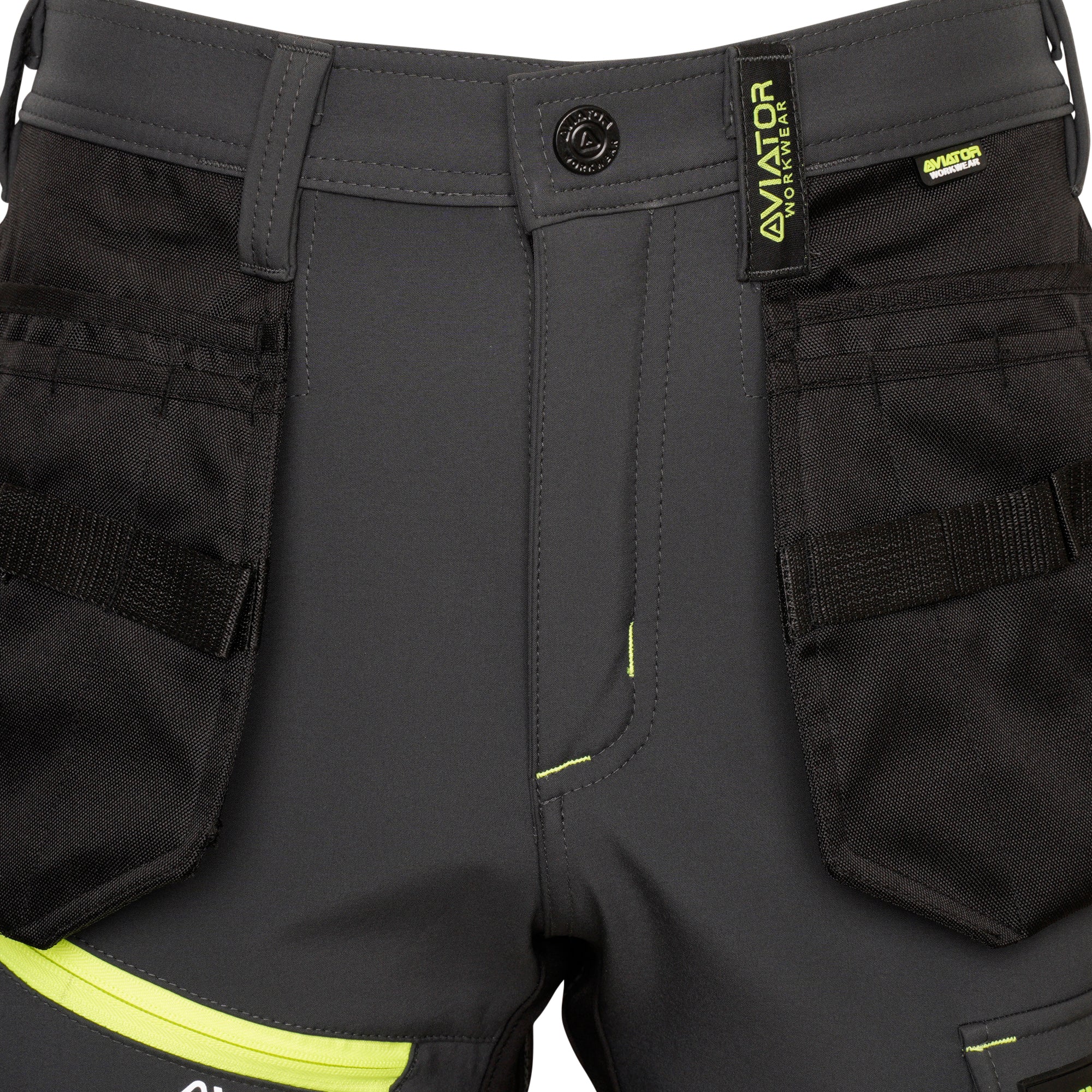 Professional Tactical Threads Strategic Men's Softshell cargo Workwear Trousers - Gray