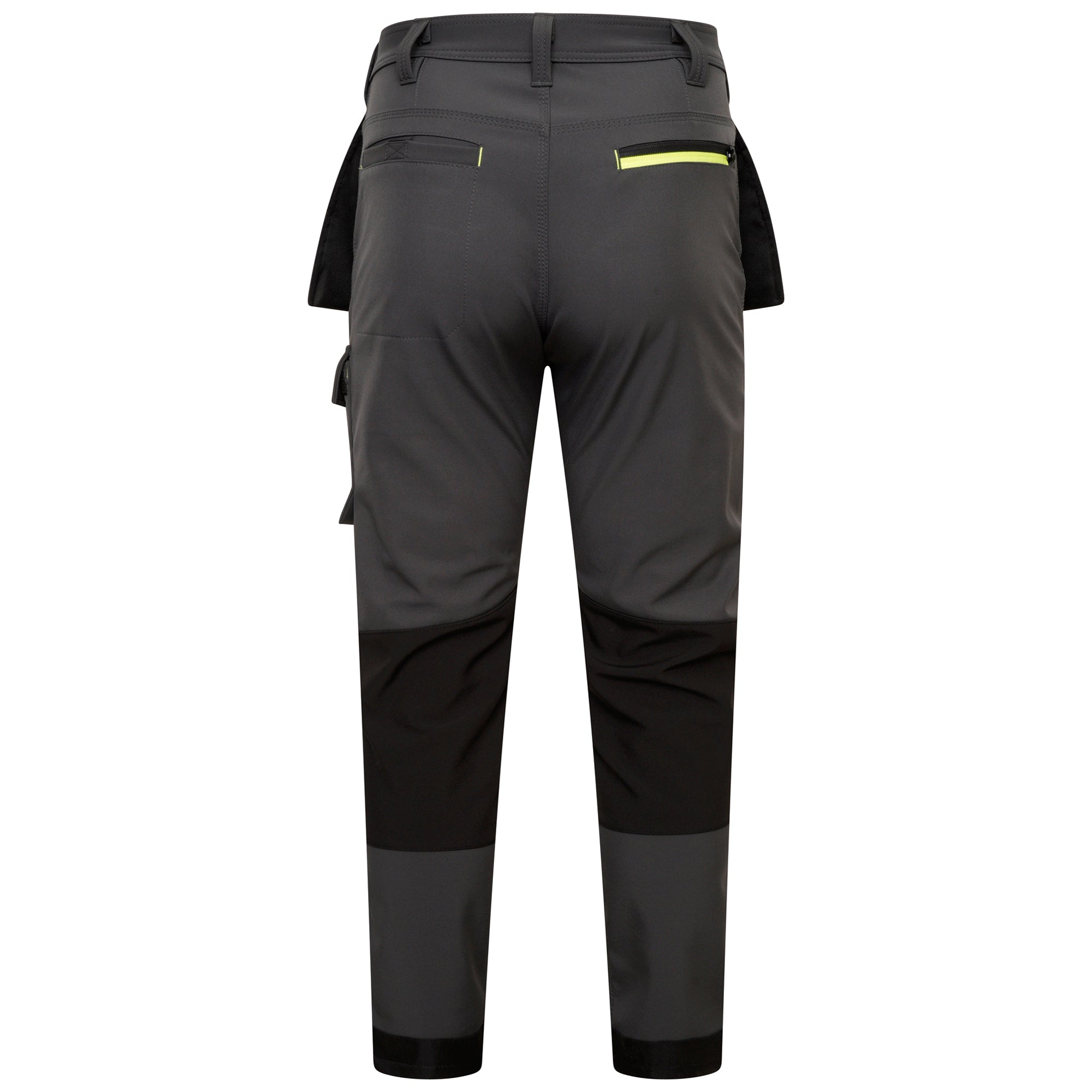 Professional Tactical Threads Strategic Men's Softshell cargo Workwear Trousers - Gray