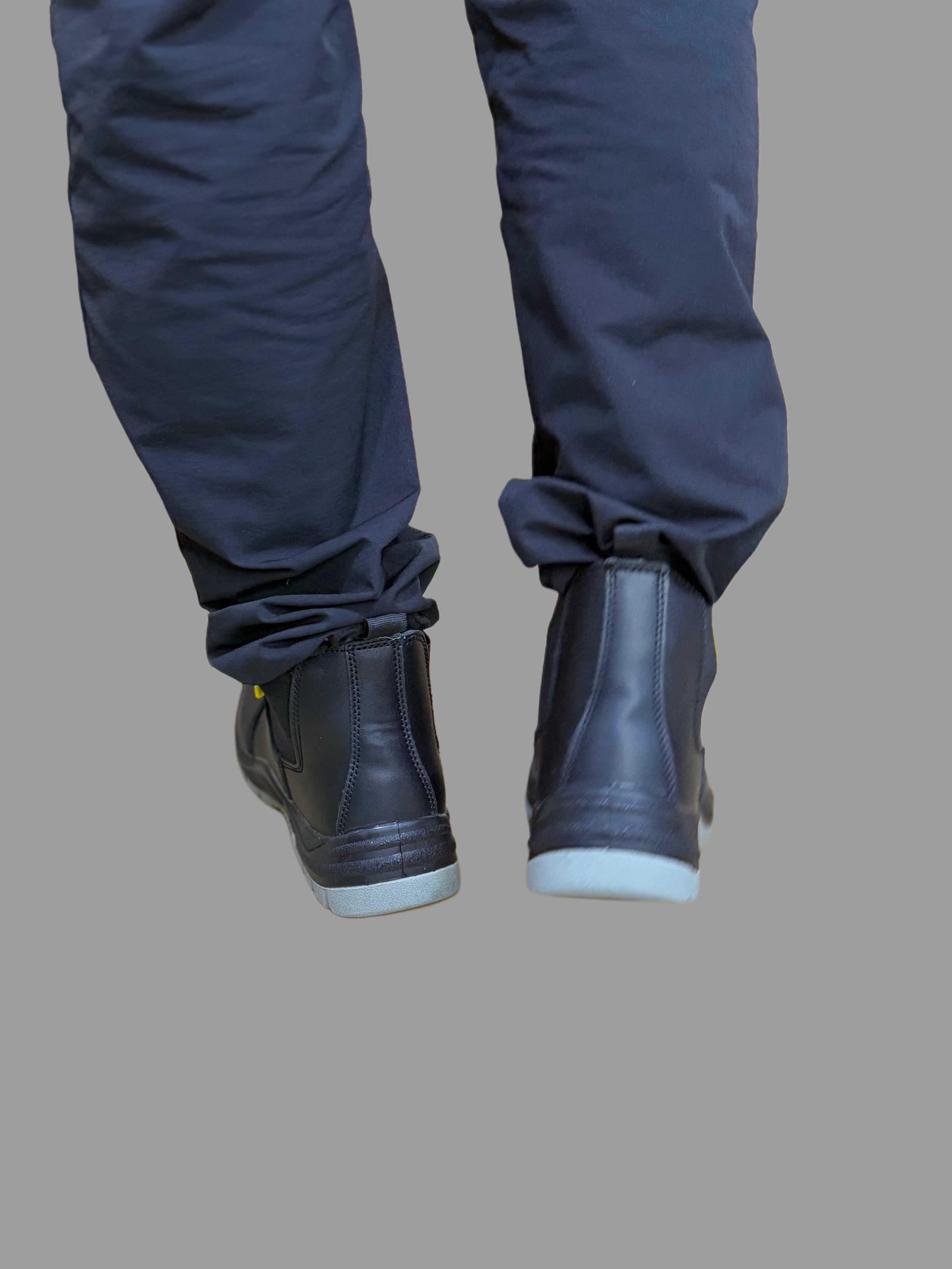 Men's Aviator Workwear Safety Shoes, Professional Steel Toe & Puncture Proof with Air Cushioned & Non Slip Sole - Breathable Shock-Absorbing