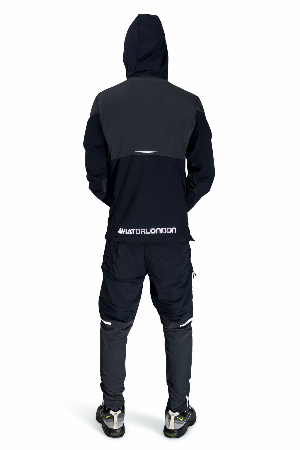 Aviator London Men's Performance Tracksuit – Lightweight Hooded Jacket & Tapered Training Pants