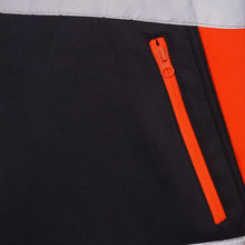 Load image into Gallery viewer, High Vis 4 Pockets Pullover Hoodie - Orange/Navy Success
