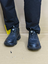 Load image into Gallery viewer, Men&#39;s Aviator Workwear Safety Shoes, Professional Steel Toe &amp; Puncture Proof with Air Cushioned &amp; Non Slip Sole - Breathable Shock-Absorbing Black,
