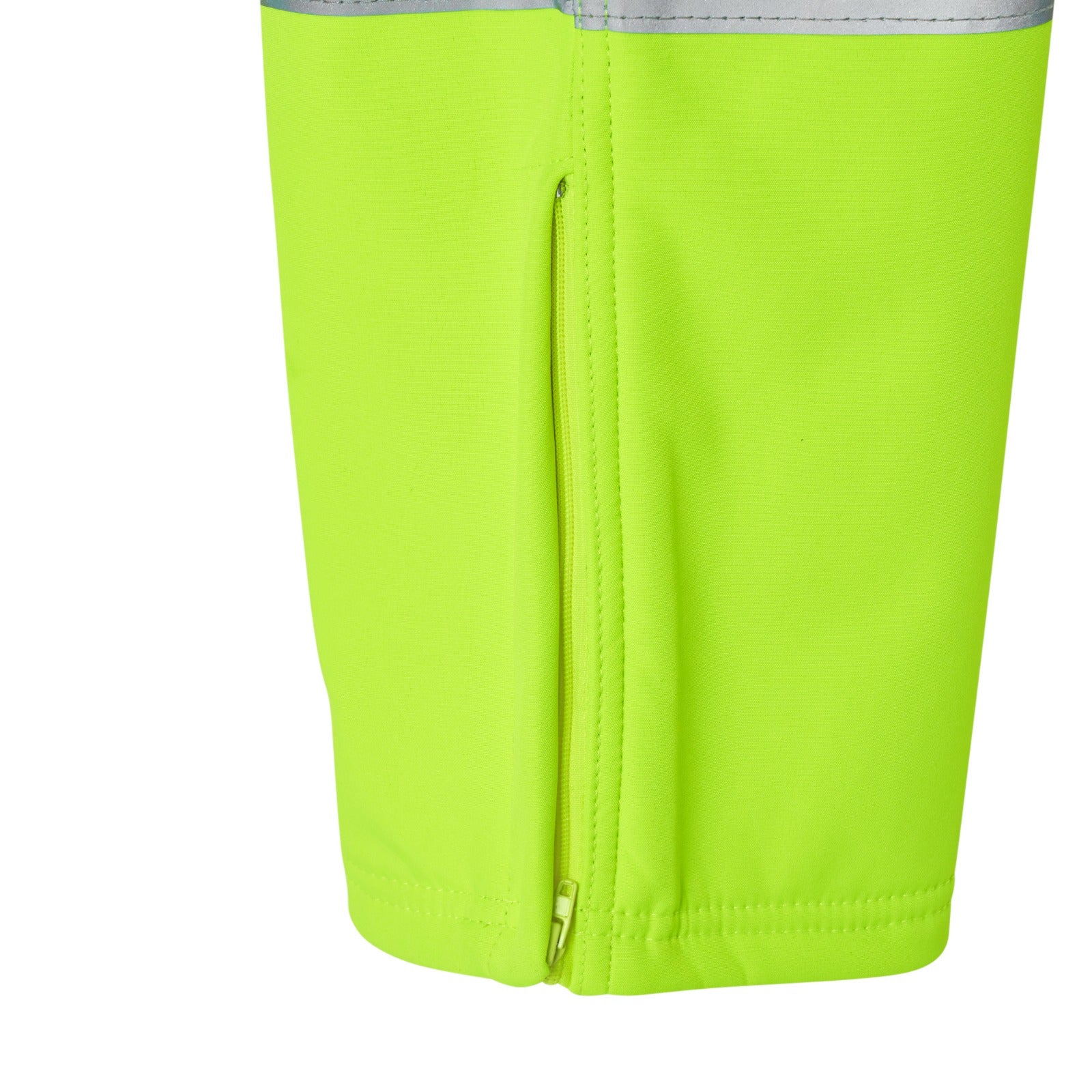 Men's Hi Vis Waterproof Softshell Workwear Trouser - Yellow