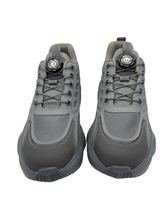 Load image into Gallery viewer, Men&#39;s Aviator Workwear Safety Shoes, Professional Steel Toe &amp; Puncture Proof with Air Cushioned &amp; Non Slip Sole - Breathable Shock-Absorbing Black,
