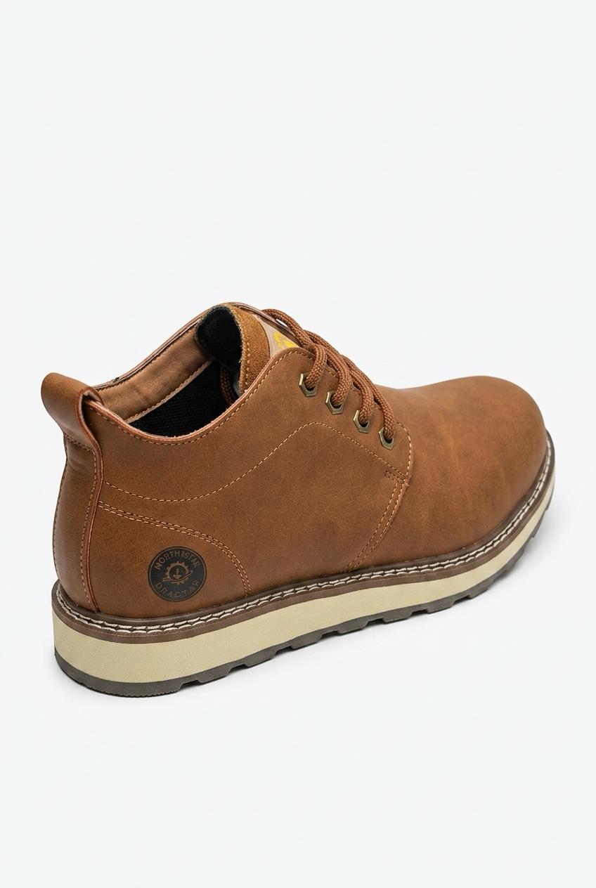 Men's Steel Toe Safety Shoes AV-1624 Black
