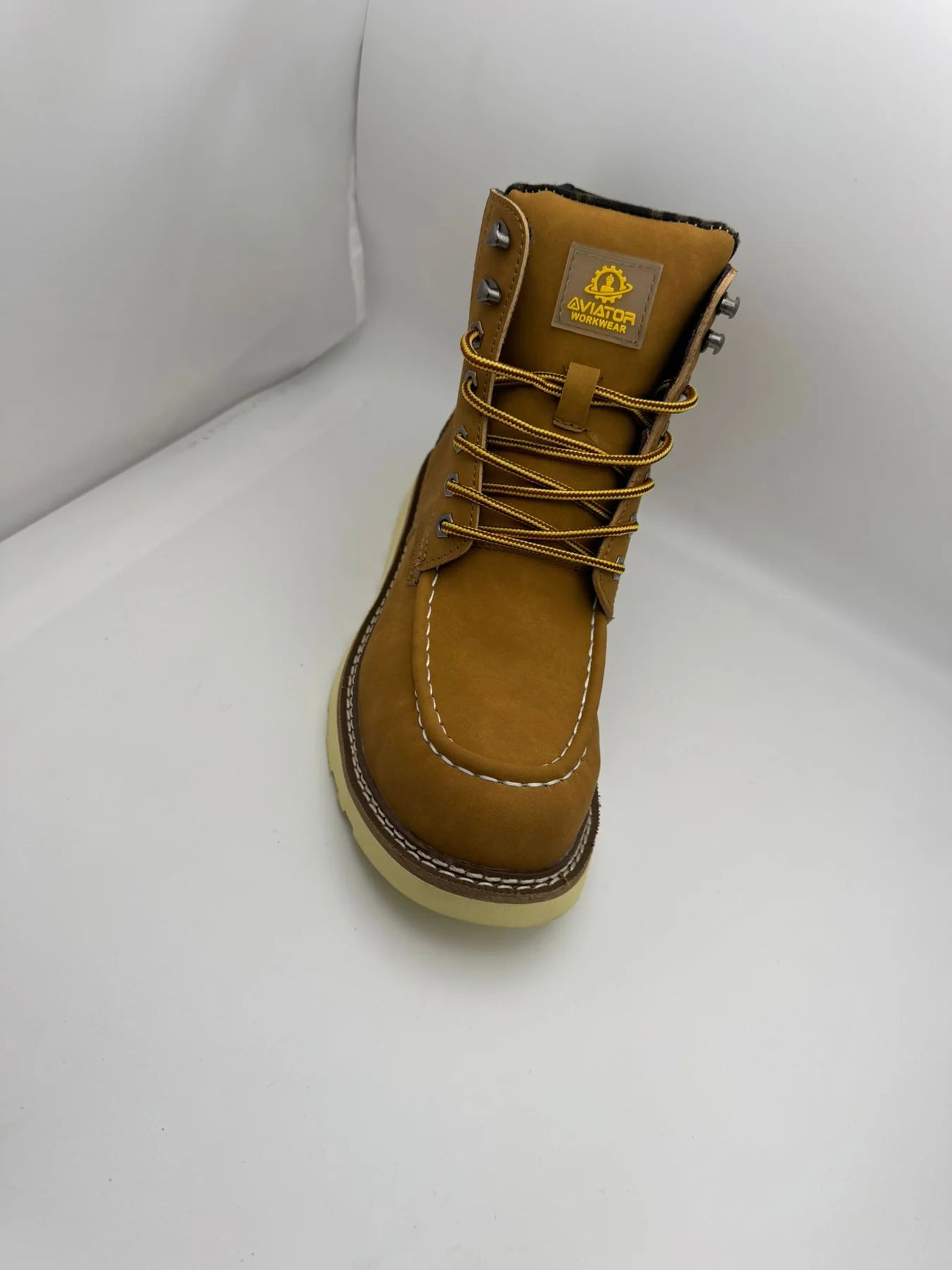 Men's Steel Toe Safety Shoes — Leather Upper | AV-1424 / AV-1524