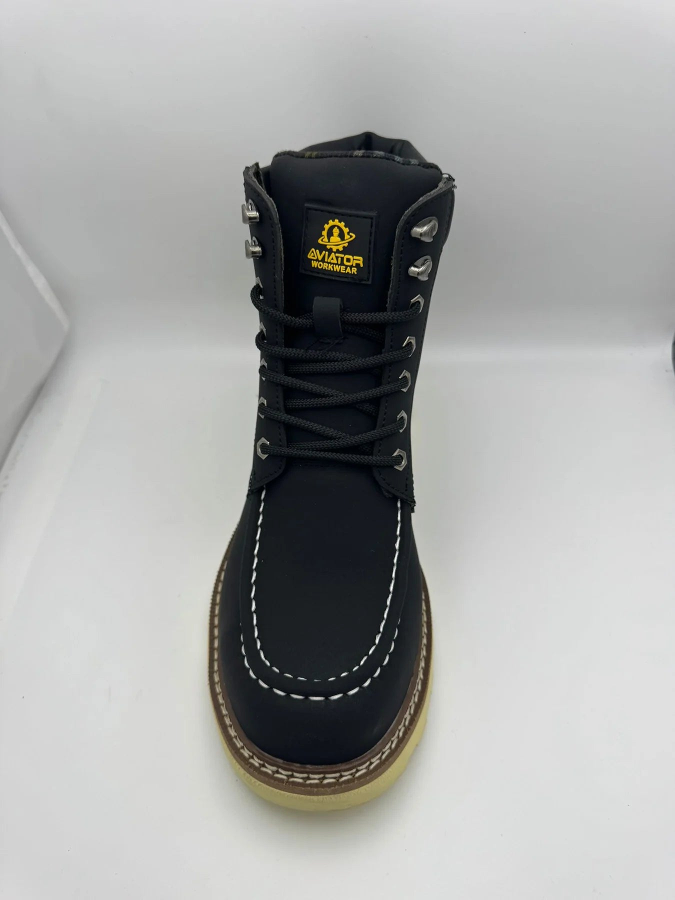 Men's Steel Toe Safety Shoes — Leather Upper | AV-1424 / AV-1524