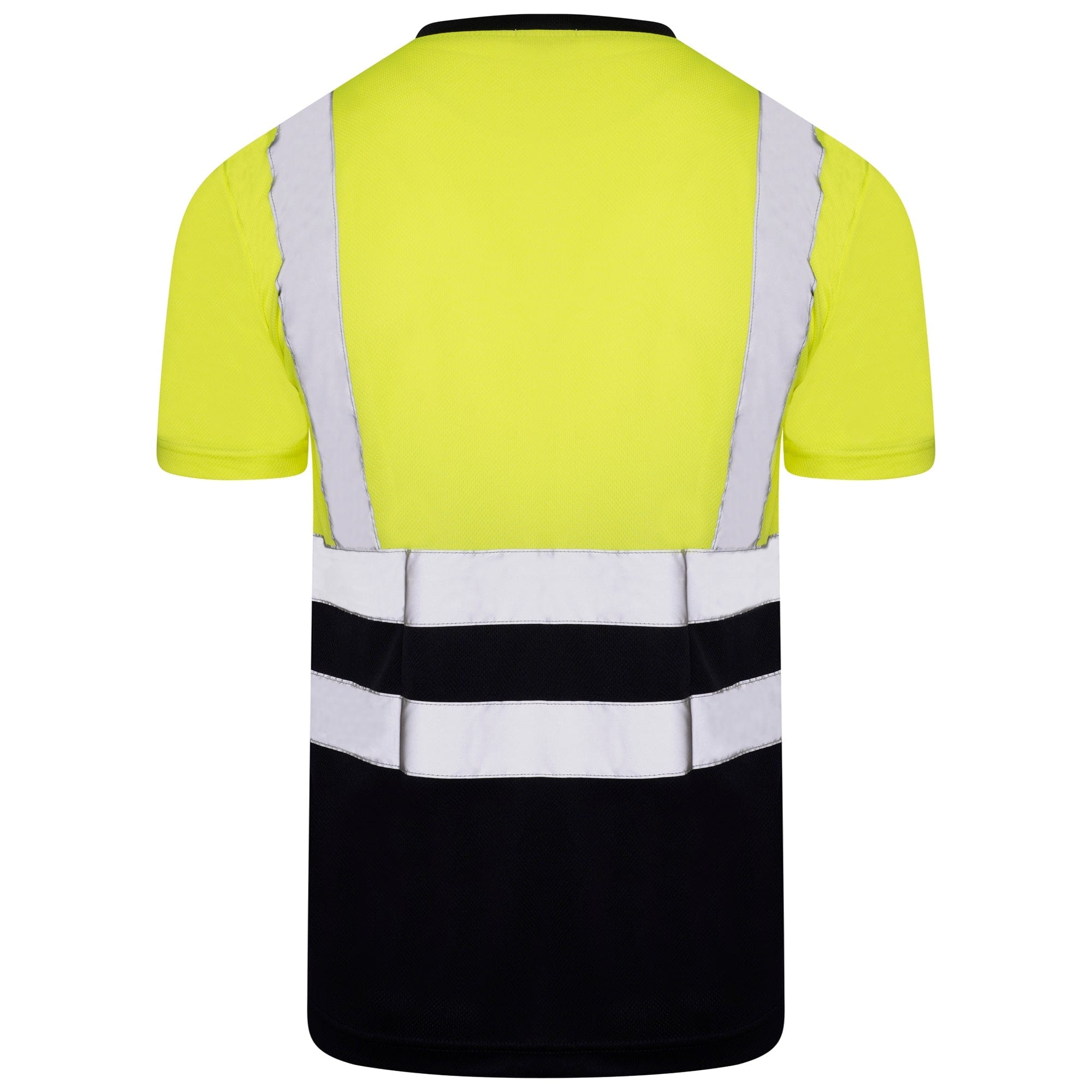 Aviator London ISO 20471 Class 2 T-Shirt Yellow/Navy