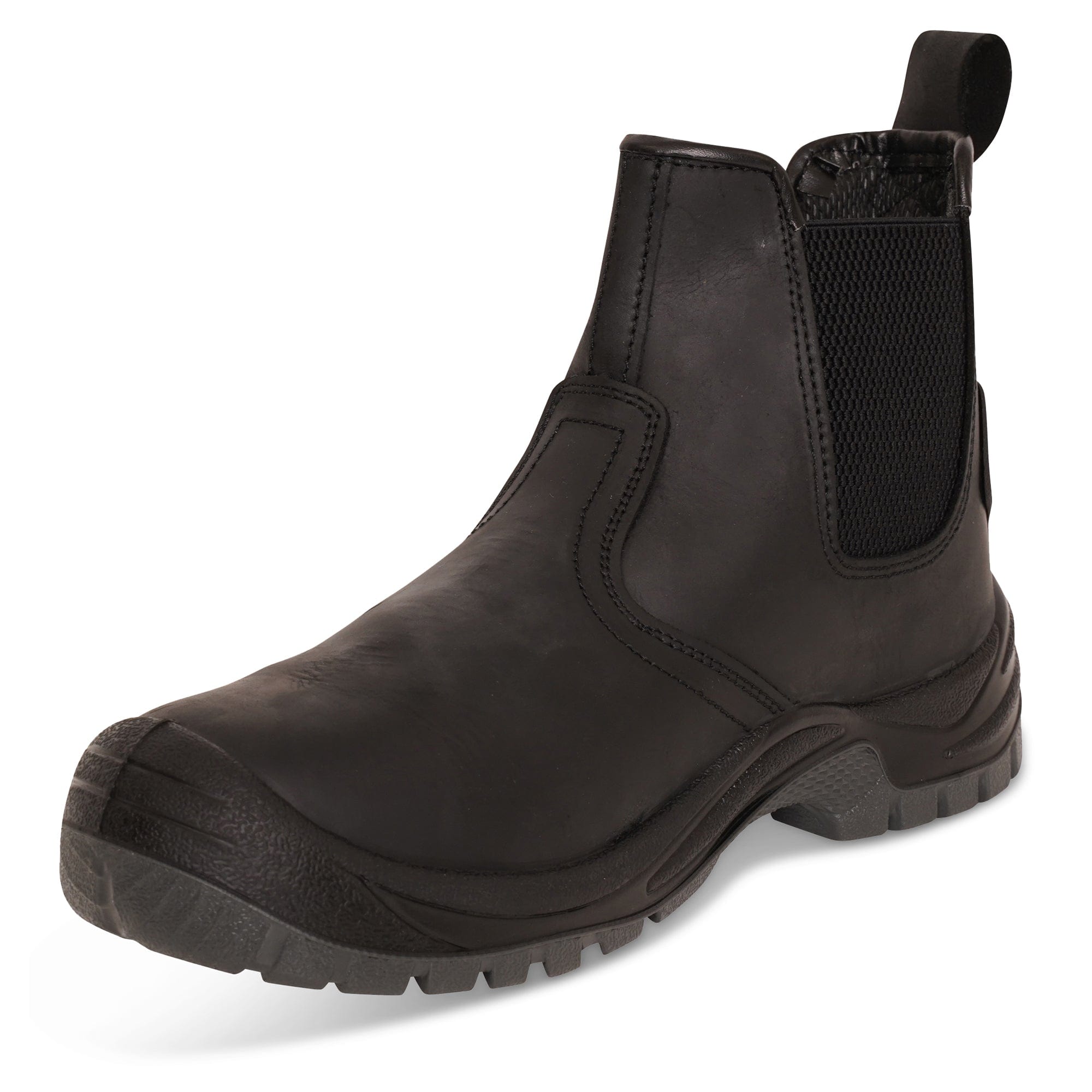 Aviator London WORK BOOTS Work Boots - Men's Steel Toe Cap - BLACK
