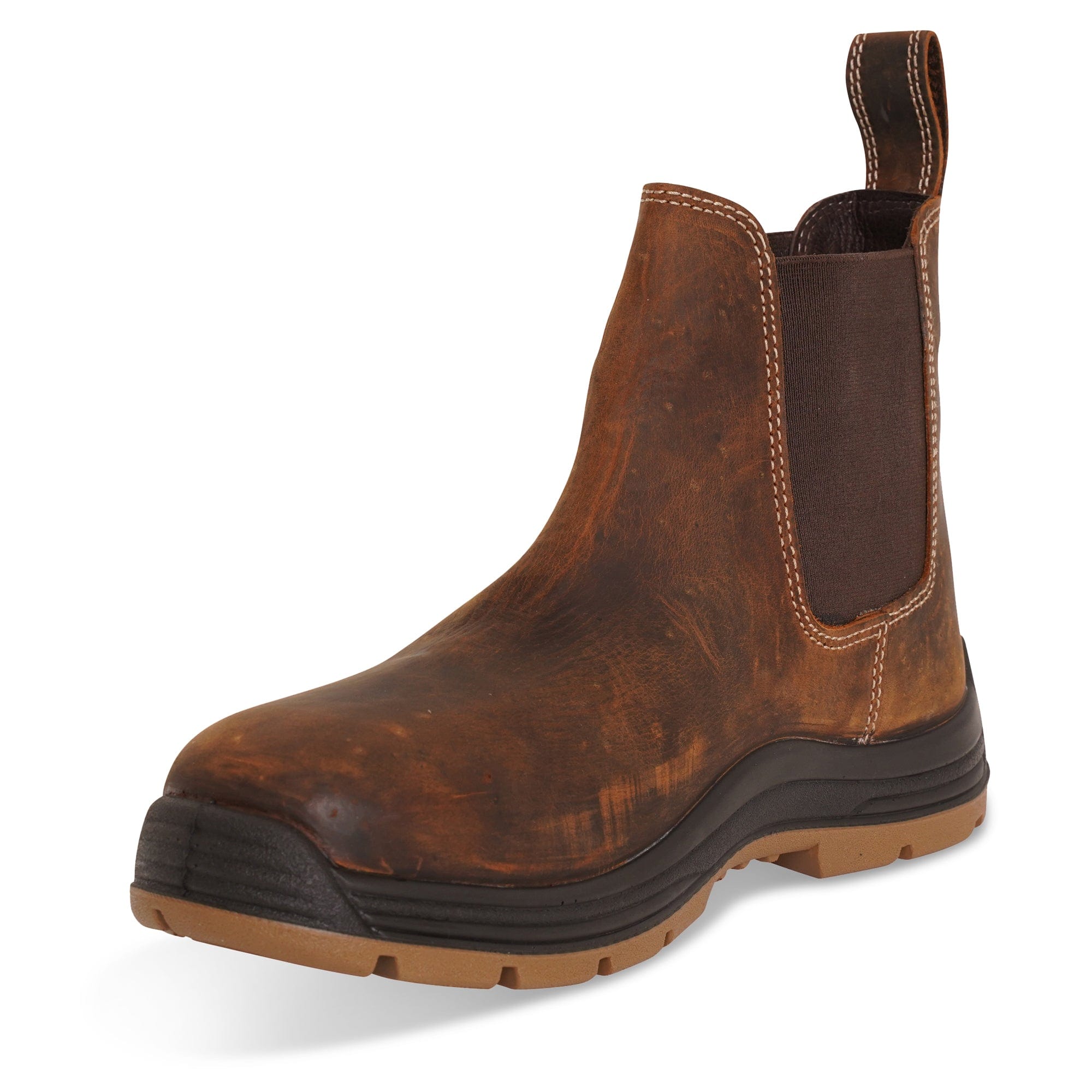 Aviator London WORK BOOTS Work Boots - Men's Steel Toe Cap - Brown